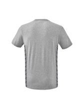 Erima Leisure T-shirt Essential Team - soft cotton blend, classic cut - light grey/grey Men